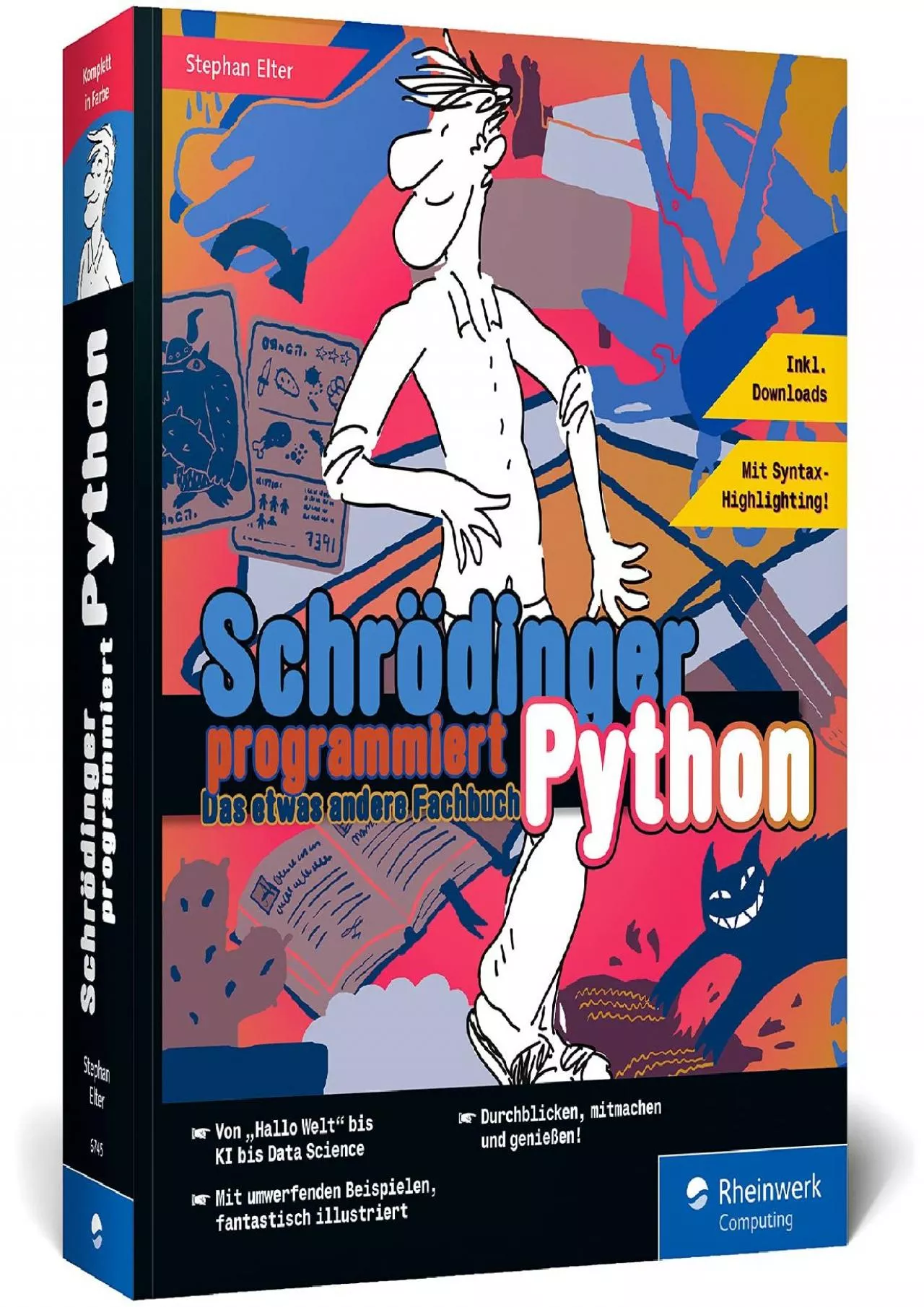 [eBOOK]-Schrödinger programmiert Python: Das etwas andere Fachbuch. Durchstarten mit