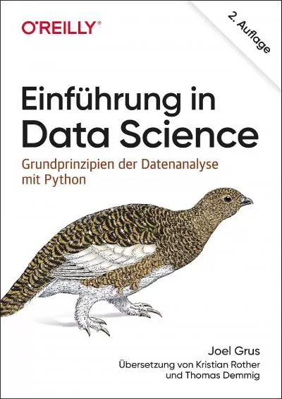 [FREE]-Einführung in Data Science: Grundprinzipien der Datenanalyse mit Python (Animals) (German Edition)