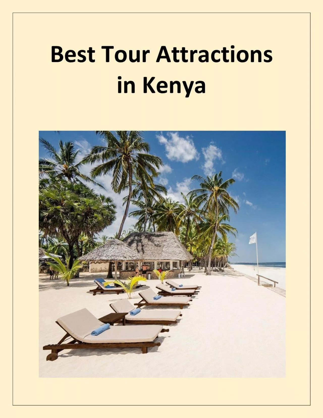 PDF-Best Tour Attractions in Kenya