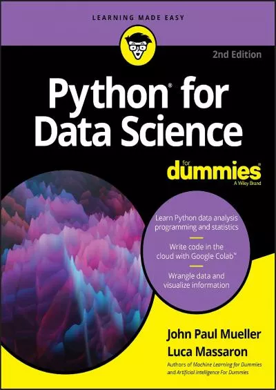[READ]-Python for Data Science For Dummies