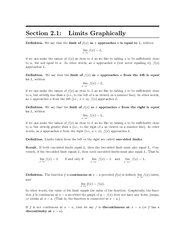 2SECTION2.1:LIMITSGRAPHICALLY