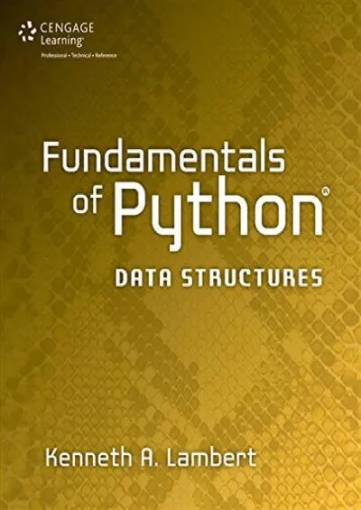 [FREE]-Fundamentals of Python: Data Structures