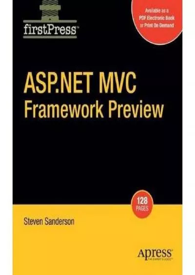 [FREE]-ASP.NET MVC Framework Beta Preview (FirstPress) (Paperback) - Common