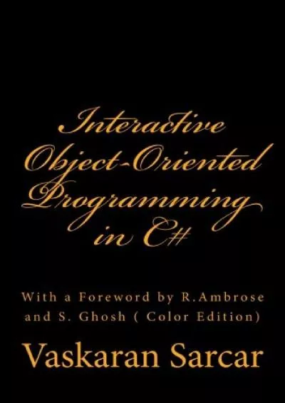 [eBOOK]-Interactive Object-Oriented Programming in C