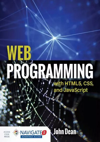 [READING BOOK]-Web Programming with HTML5, CSS, and JavaScript