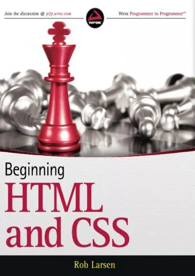 [FREE]-Beginning HTML and CSS