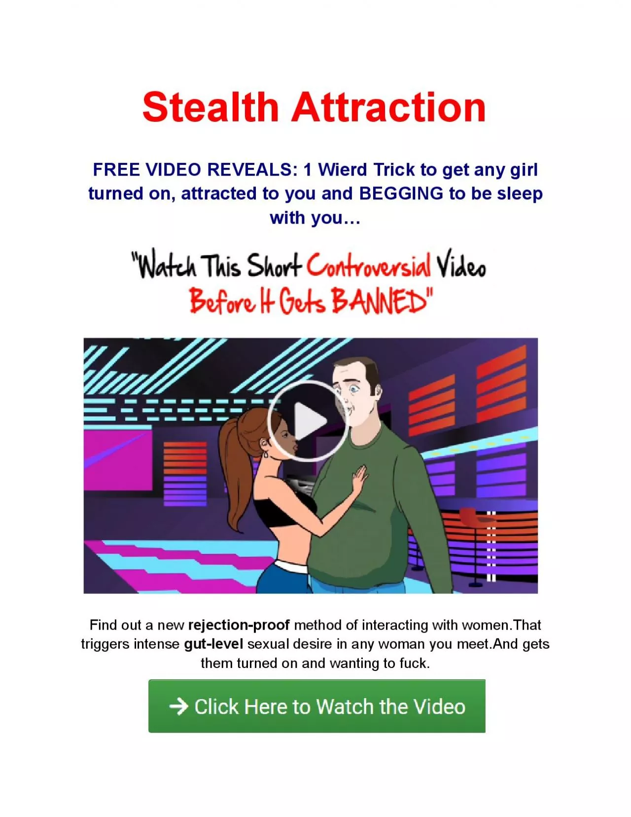 Stealth Attraction Review PDF Download ???