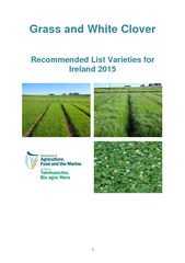 Recommended List Varieties for