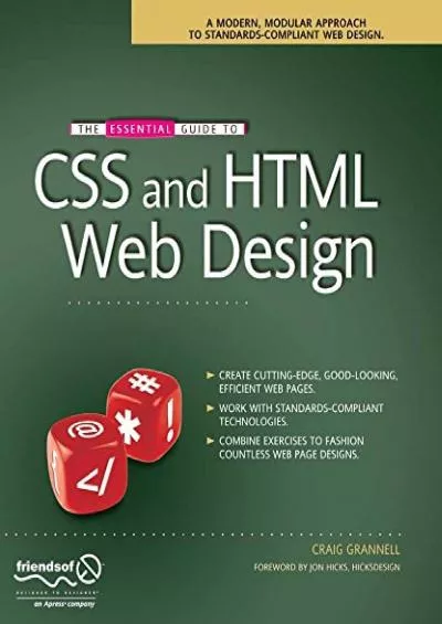 [eBOOK]-The Essential Guide to CSS and HTML Web Design (Essentials)