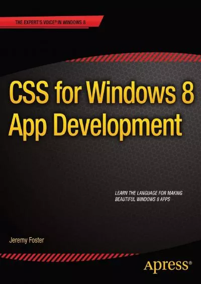 [FREE]-CSS for Windows 8 App Development (Expert\'s Voice in Windows 8)
