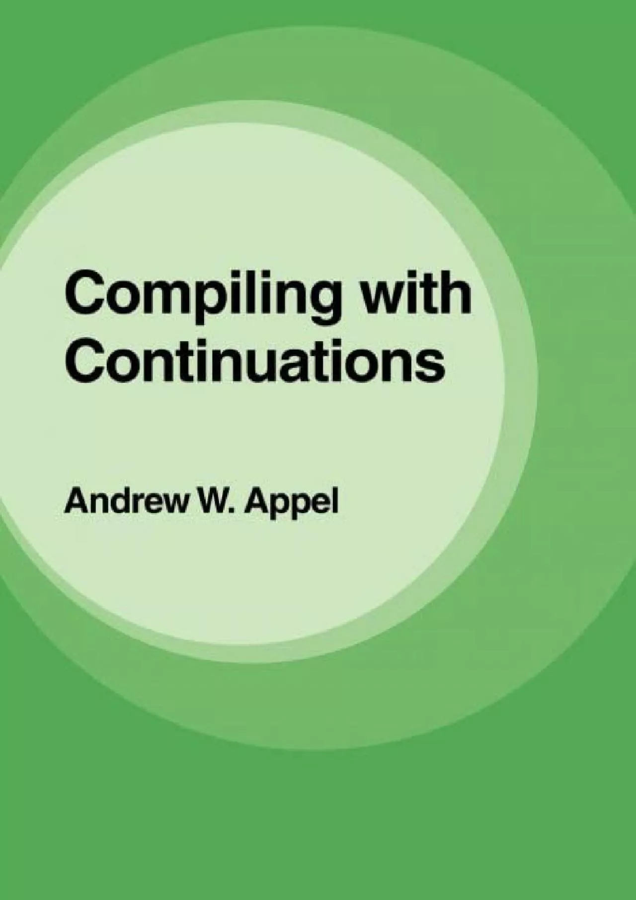 PDF-[DOWLOAD]-Compiling with Continuations