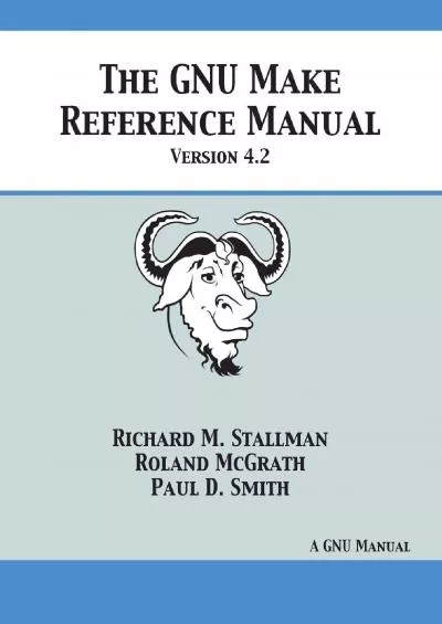 [READ]-GNU Make Reference Manual: Version 4.2