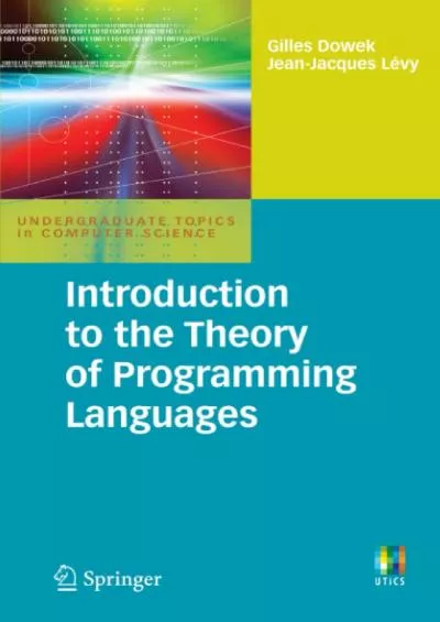 [FREE]-Introduction to the Theory of Programming Languages (Undergraduate Topics in Computer