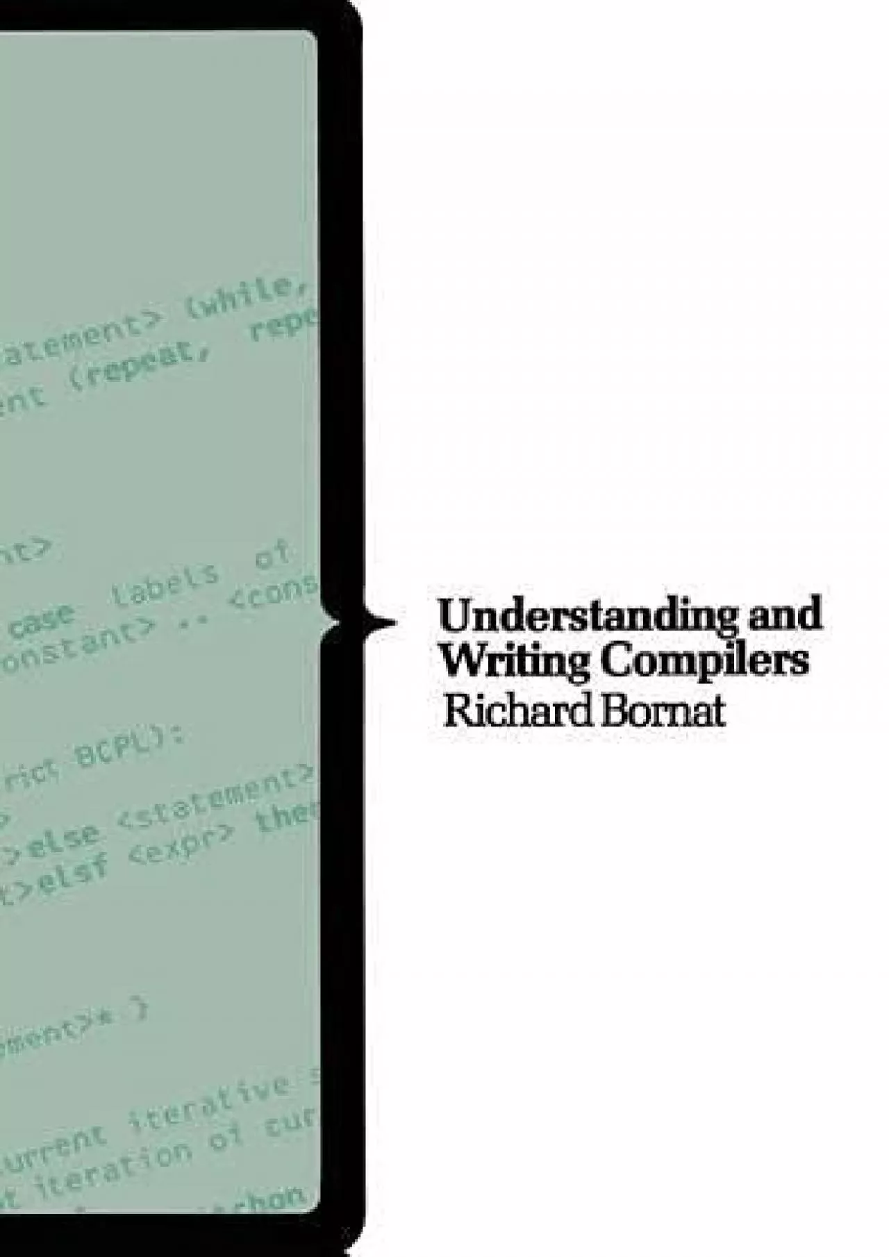 [READ]-Understanding and Writing Compilers: A do-it-yourself guide (Macmillan Computer