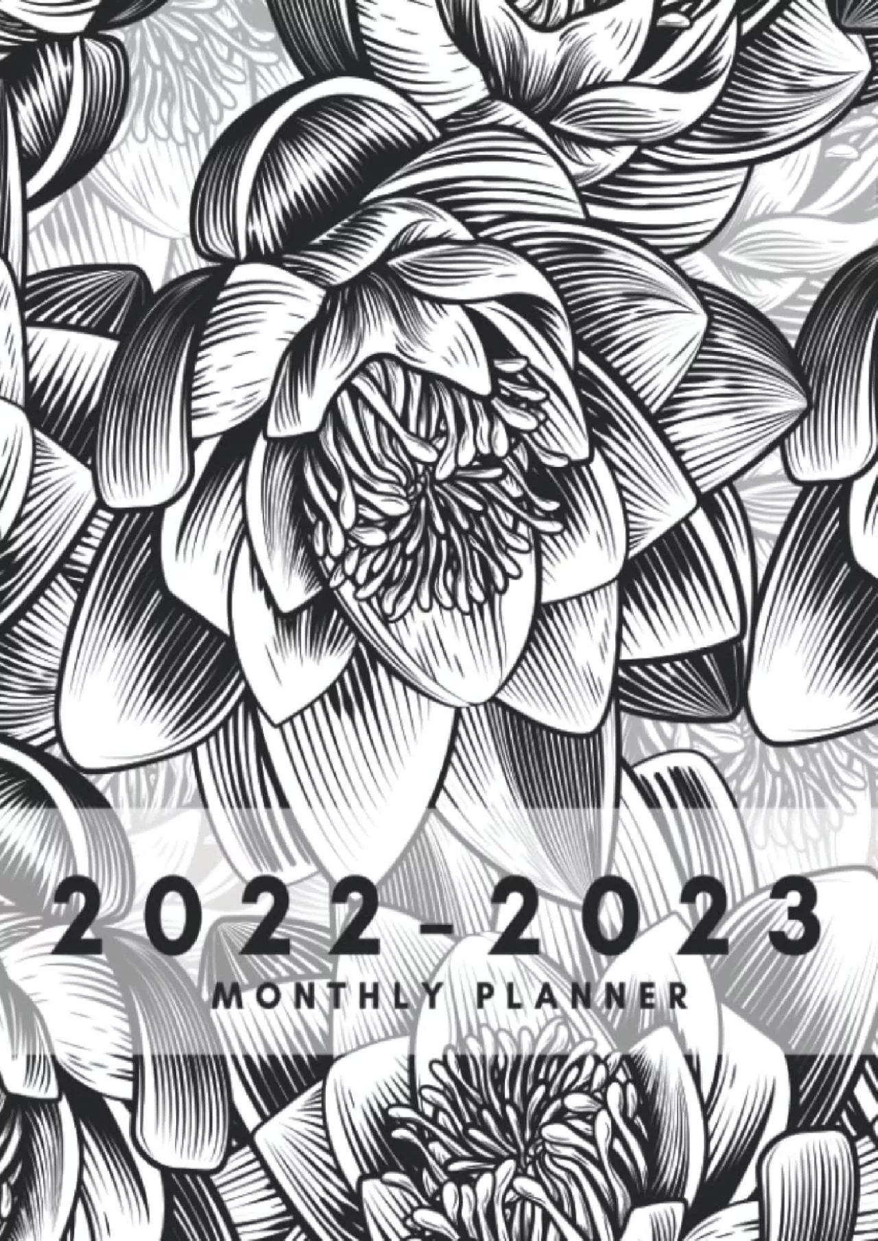 [FREE]-2022-2023 Monthly Planner: Large Two Year Monthly Calendar Planner for Work or