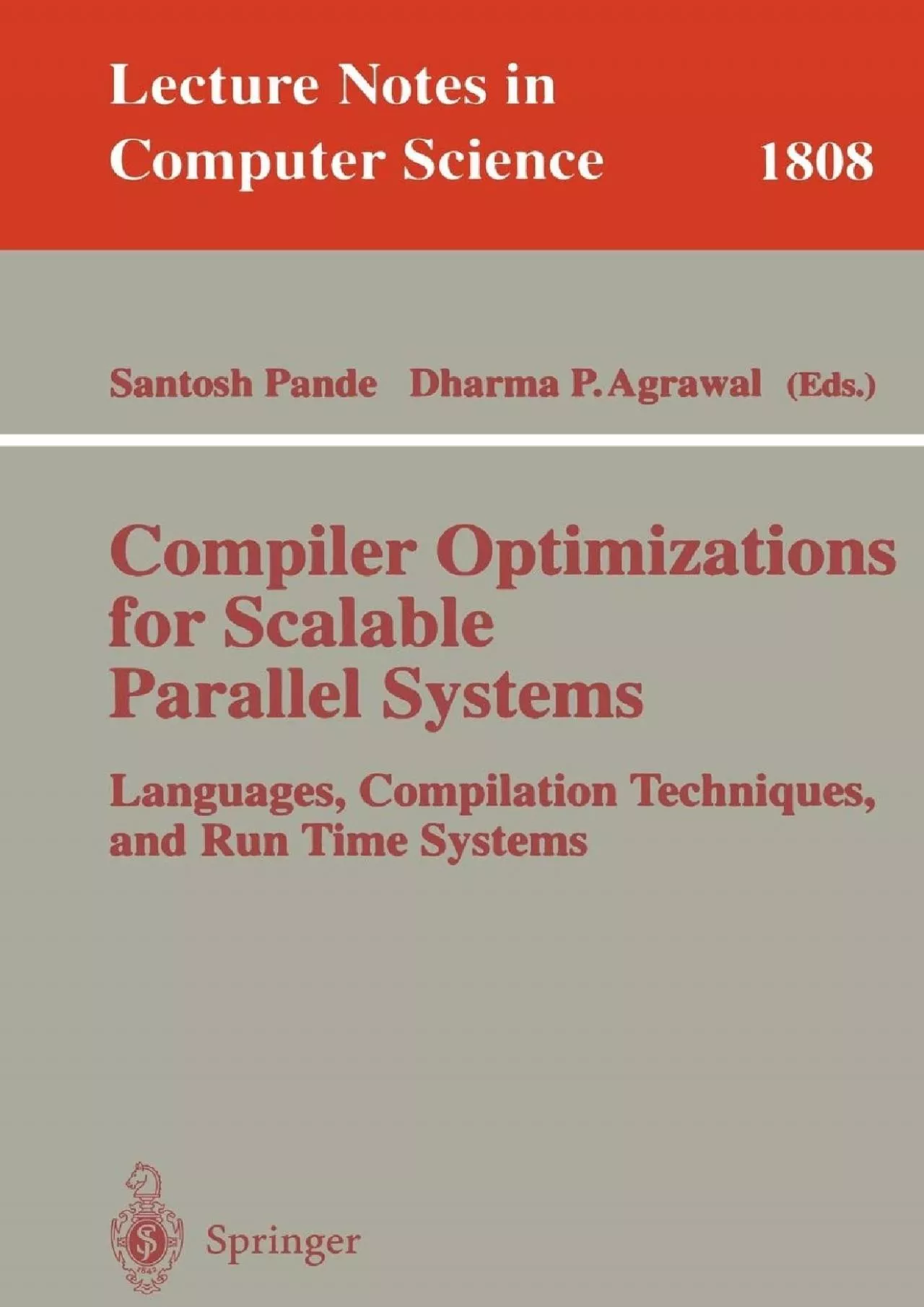 [BEST]-Compiler Optimizations for Scalable Parallel Systems: Languages, Compilation Techniques,