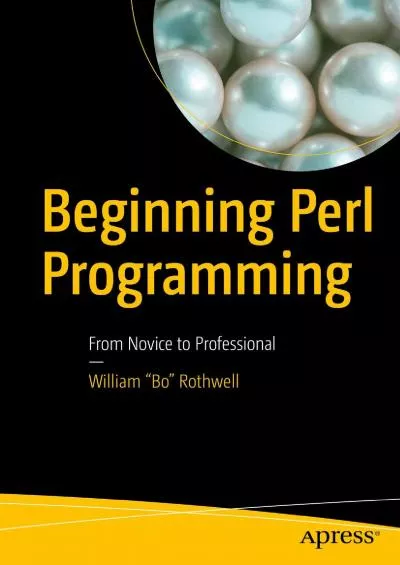 [READING BOOK]-Beginning Perl Programming: From Novice to Professional