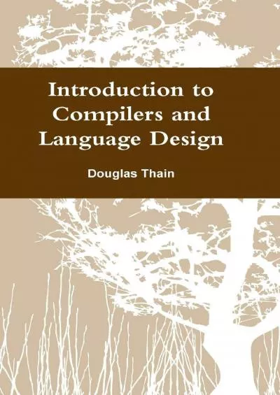 [READ]-Introduction to Compilers and Language Design