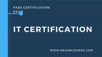 Information Technology Certified Associate |ITCA| Certification Exam