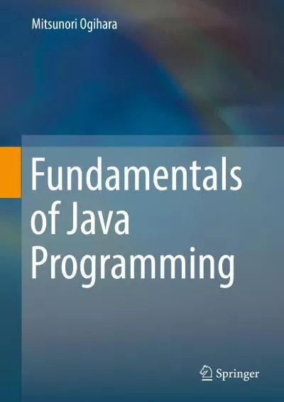 [READ]-Fundamentals of Java Programming