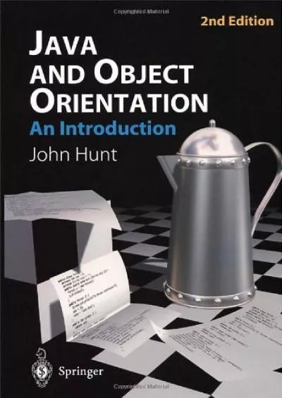 [FREE]-Java and Object Orientation: An Introduction