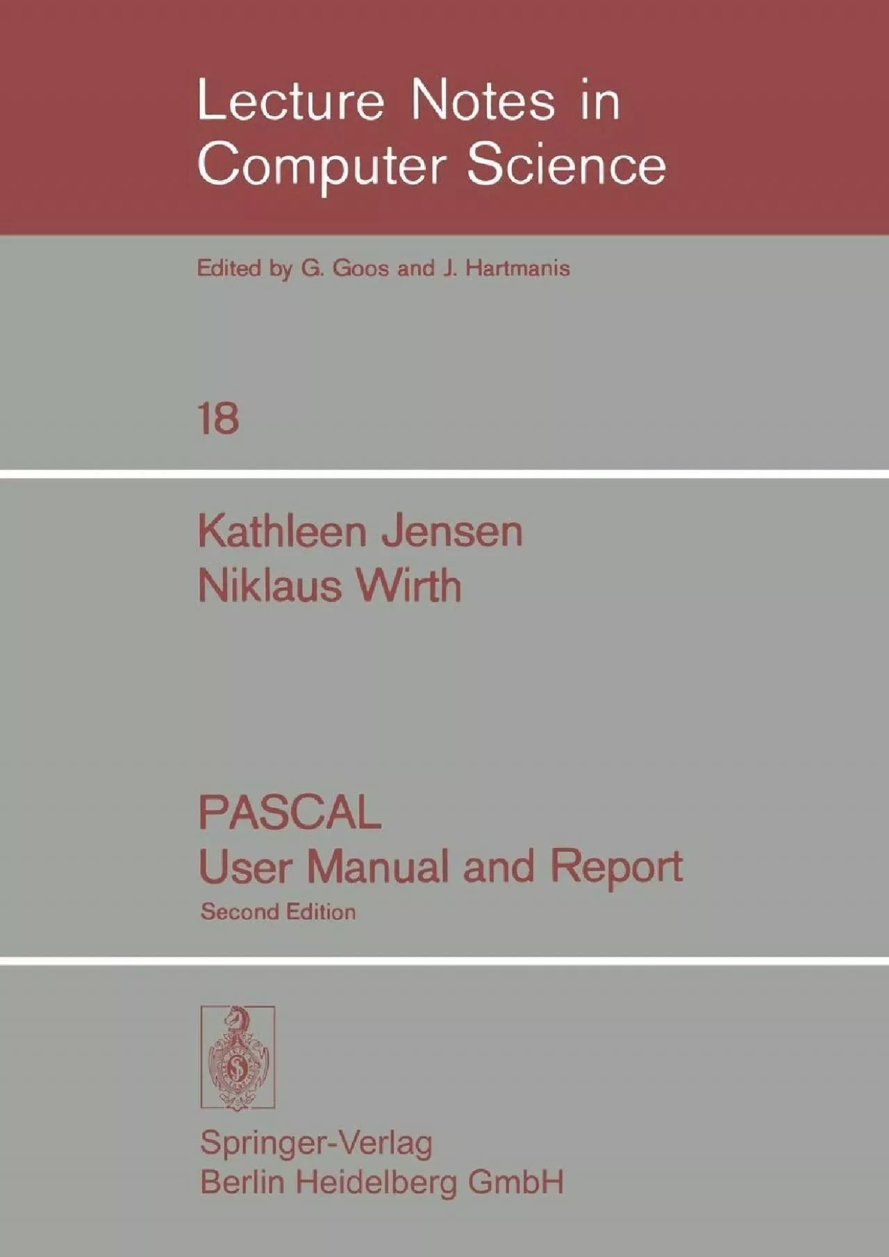 [BEST]-PASCAL User Manual and Report (Lecture Notes in Computer Science, 18)