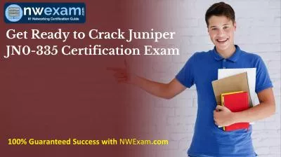 Get Ready to Crack Juniper JN0-335 Certification Exam