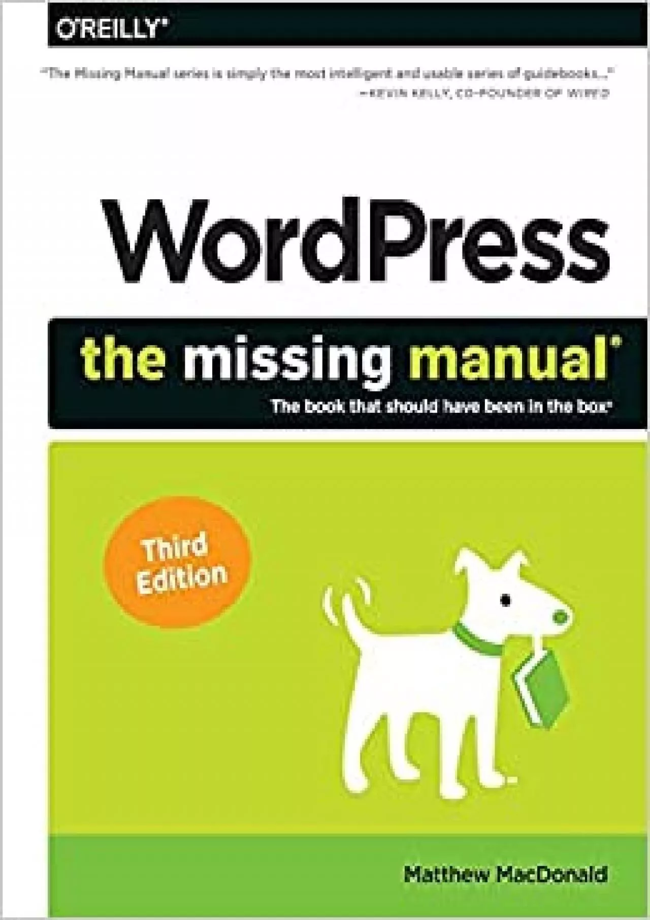 PDF-(EBOOK)-WordPress: The Missing Manual: The Book That Should Have Been in the Box