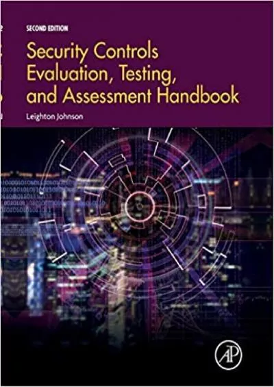 (BOOK)-Security Controls Evaluation, Testing, and Assessment Handbook