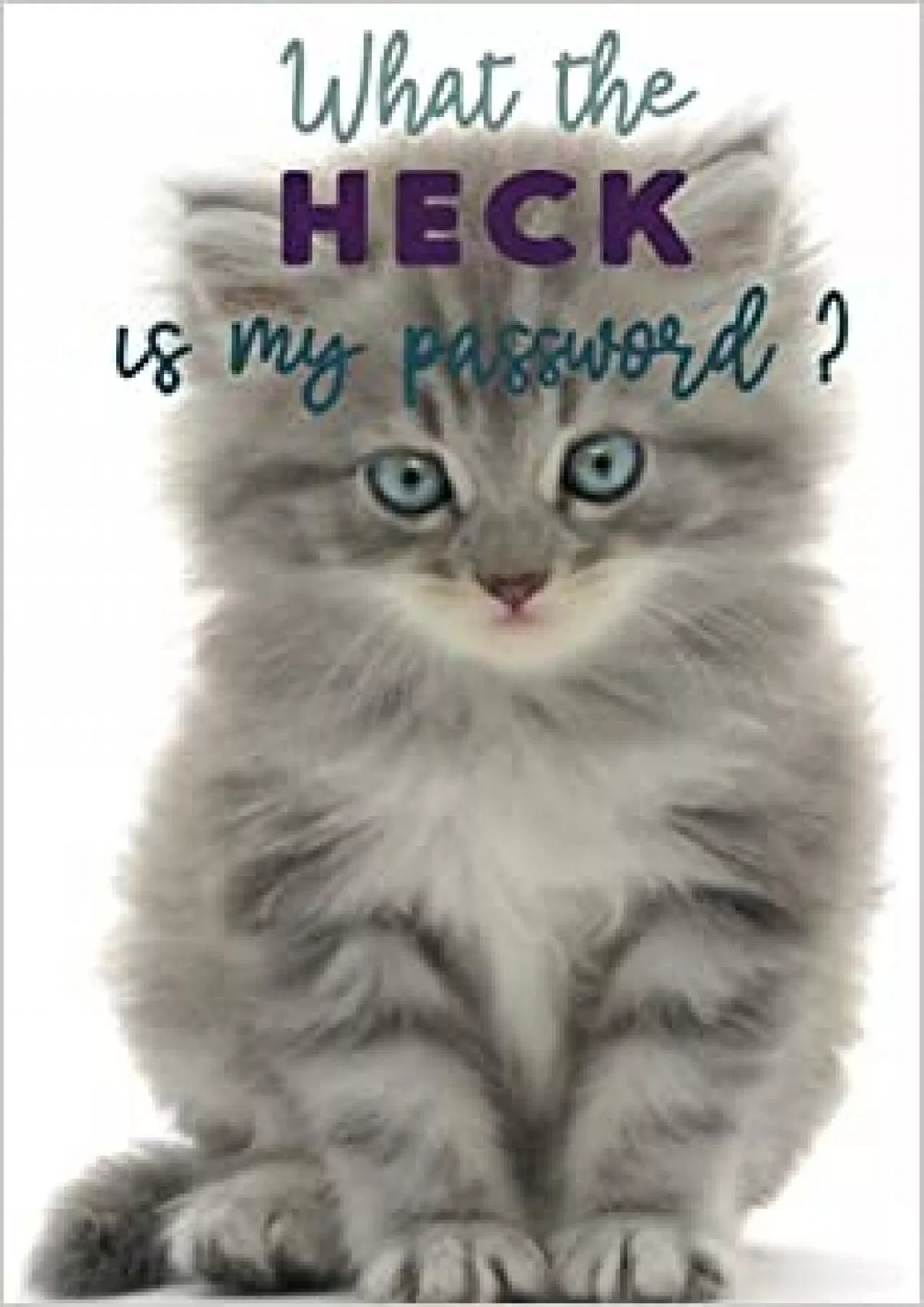 PDF-(EBOOK)-What the Heck is my Password: Internet Password Logbook, Password Book with Alphabetical