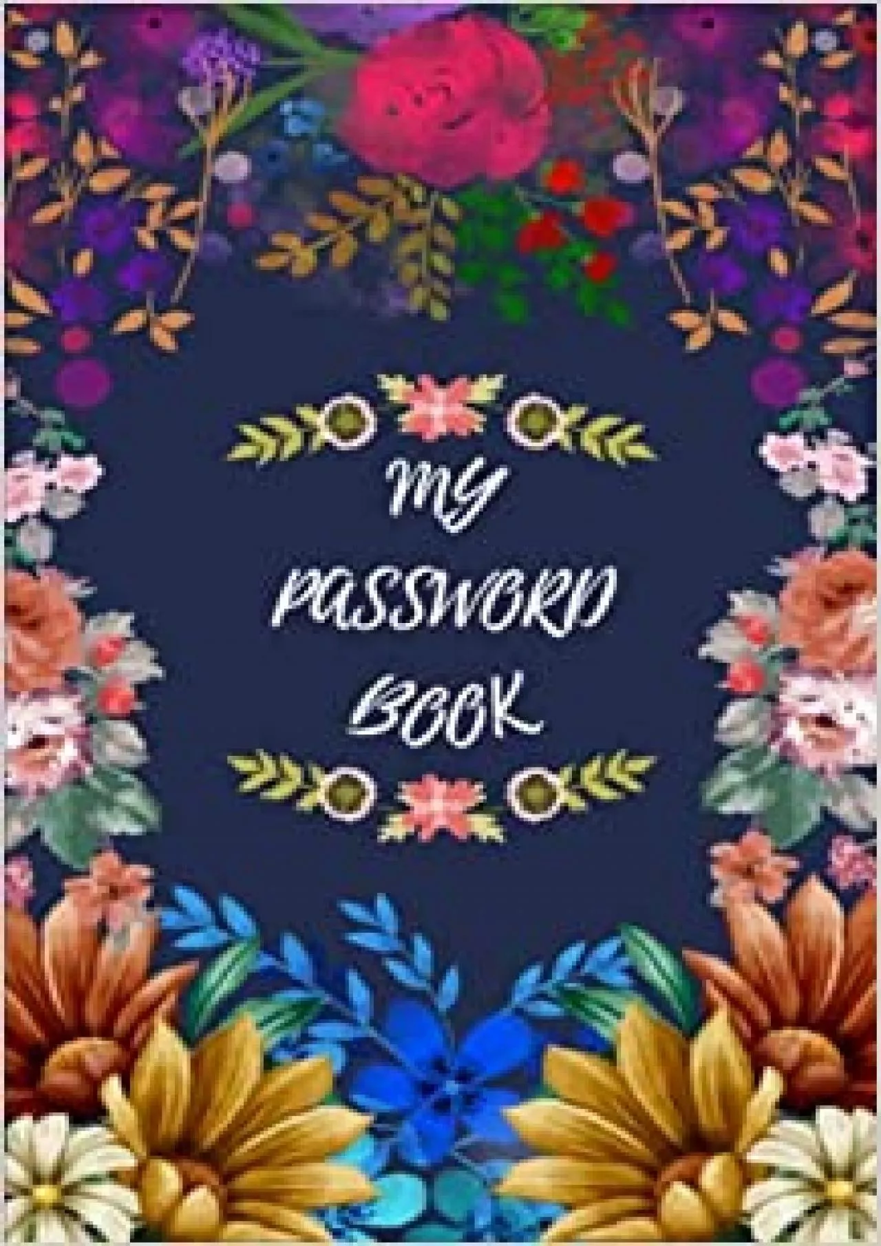 (BOOS)-Secure Password Book: Password book, Small password book, Password book with alphabetical