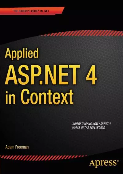 [BEST]-Applied ASP.NET 4 in Context