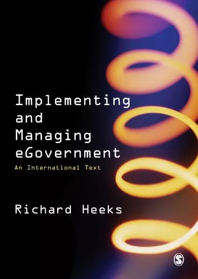 (EBOOK)-Implementing and Managing eGovernment: An International Text