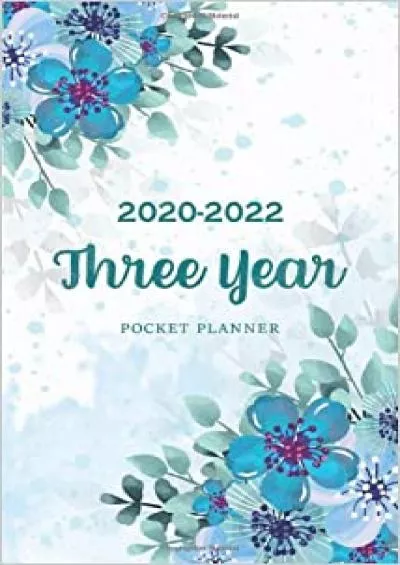 (READ)-Three Year Pocket Planner: 3 Year Appointment Calendar | 36 Month Planner | Business