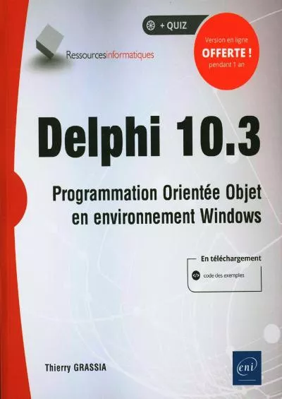 [READ]-Delphi - Programmation orientée objet en environnement Windows
