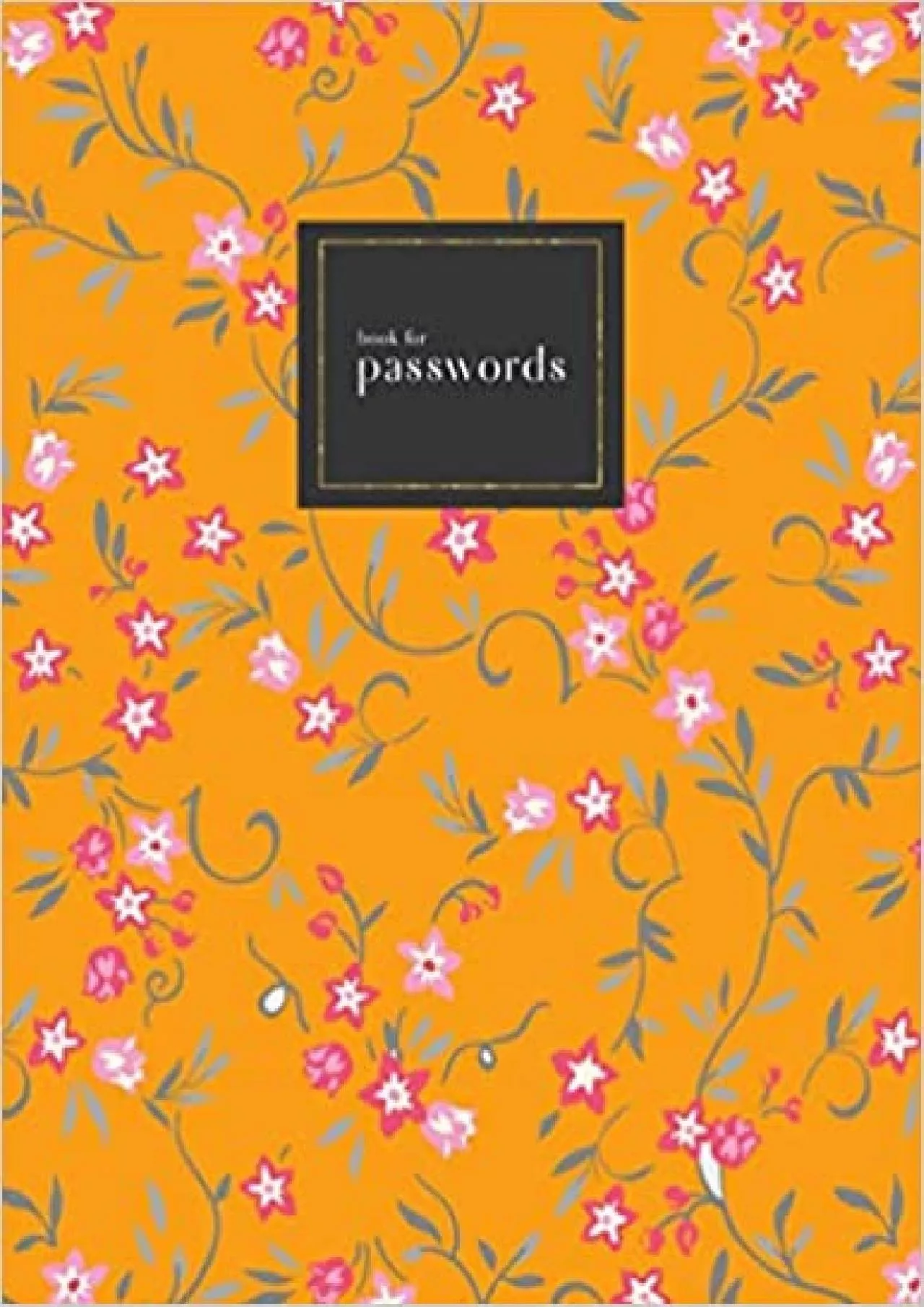 (BOOK)-Book for Passwords: 8.5 x 11 Big Internet Address Notebook with A-Z Alphabetical