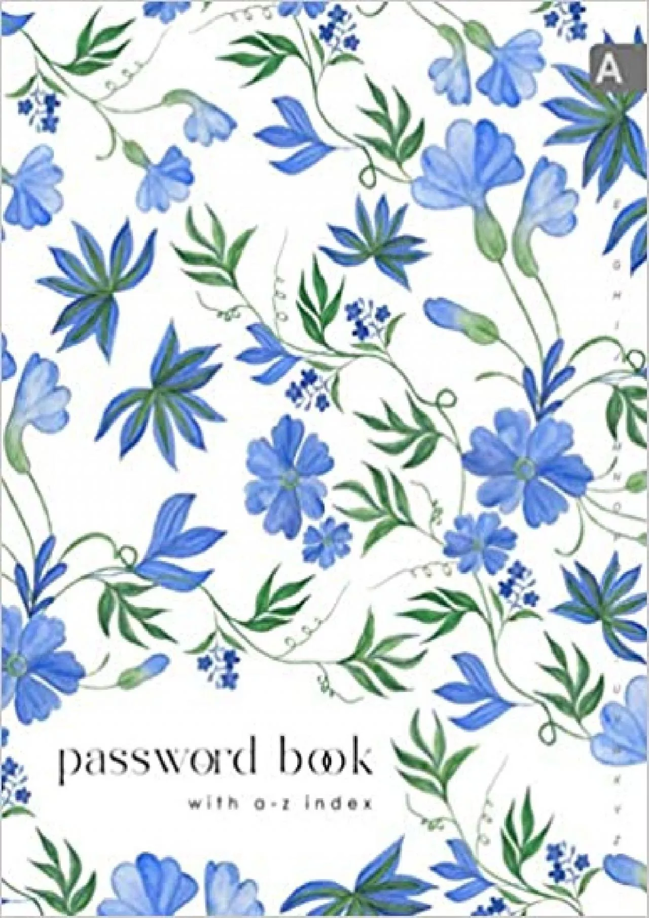 PDF-(BOOS)-Password Book with A-Z Index: 8.5 x 11 Big Internet Logbook Organizer with Alphabetical