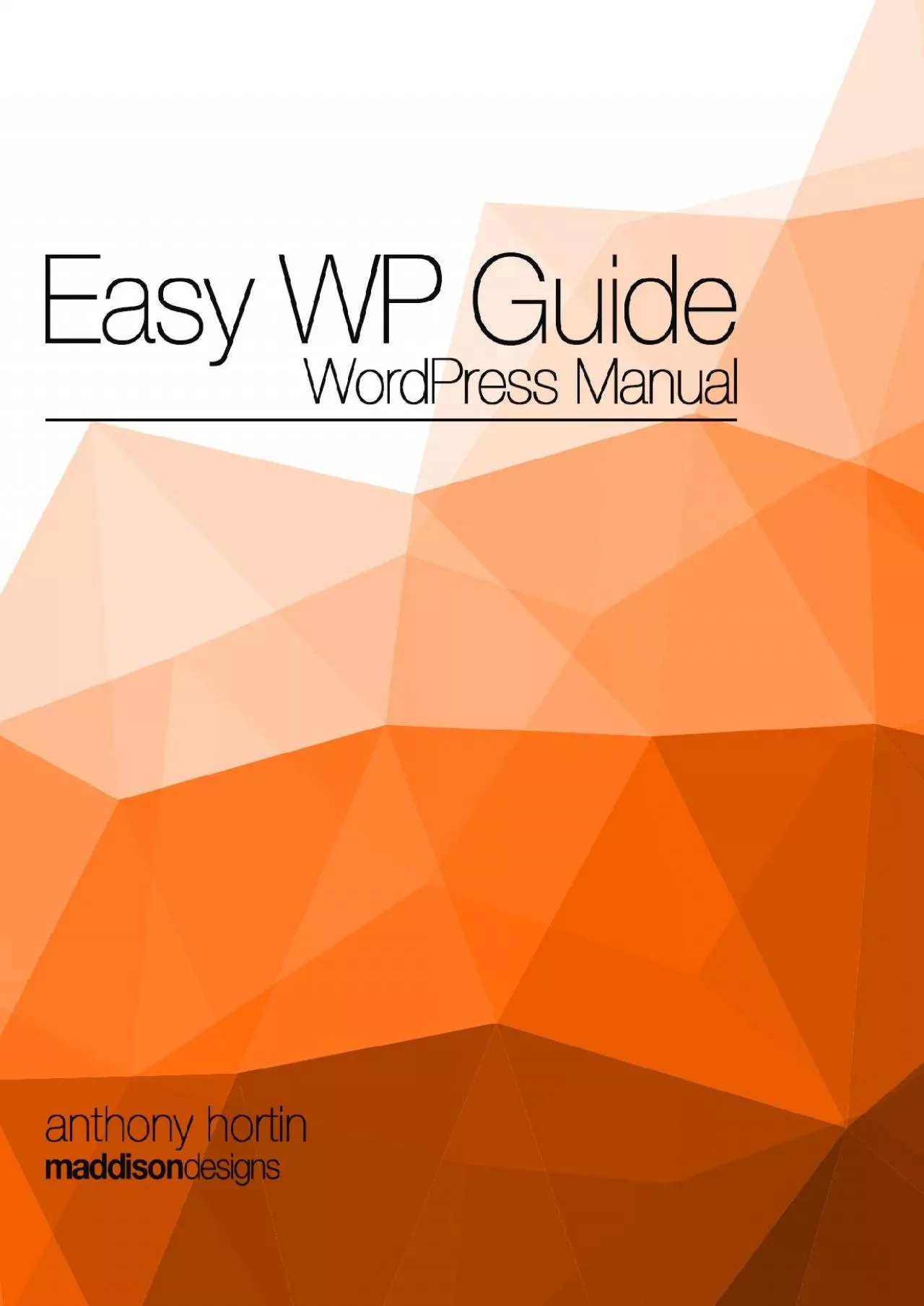 (EBOOK)-Easy WP Guide WordPress Manual