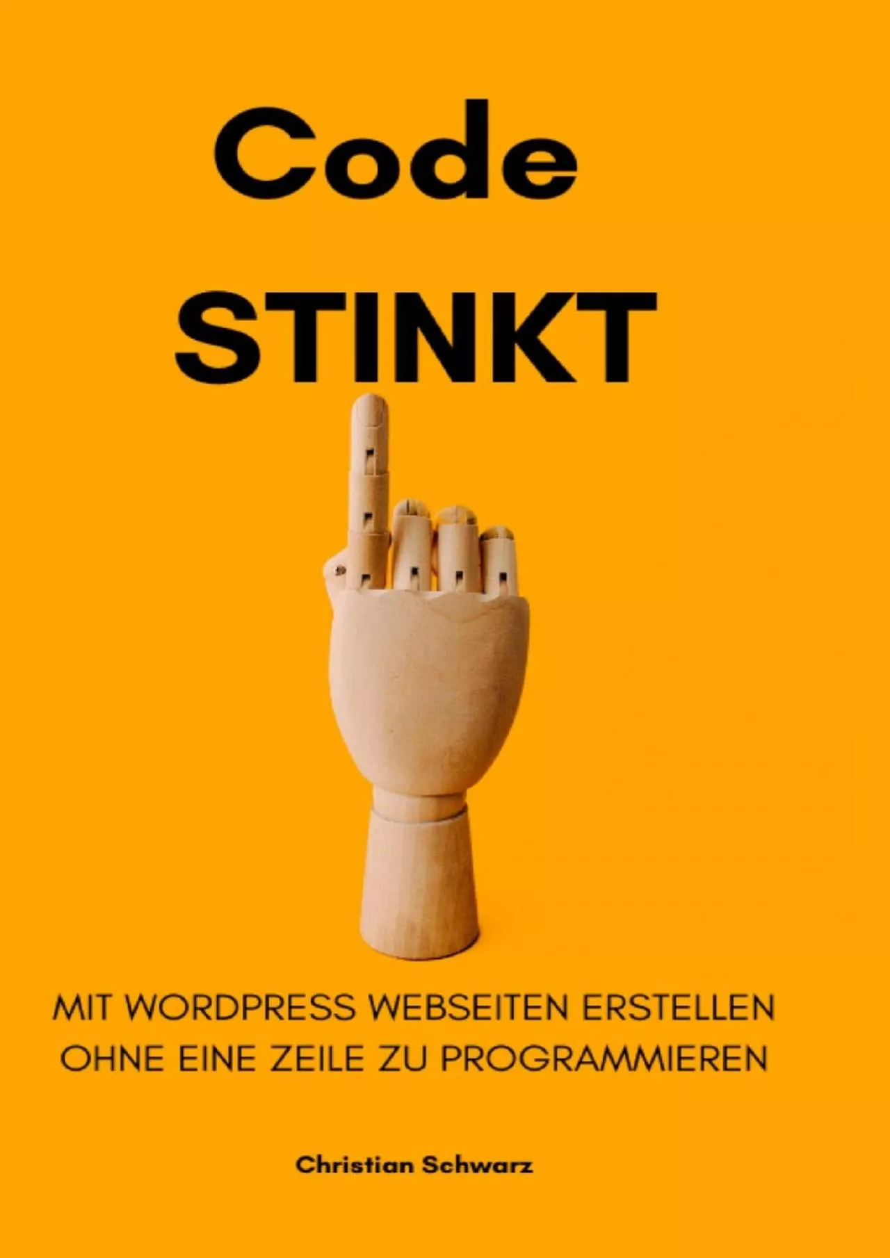 PDF-(BOOS)-Code stinkt: Mit WordPress Webseiten erstellen ohne eine Zeile zu programmieren