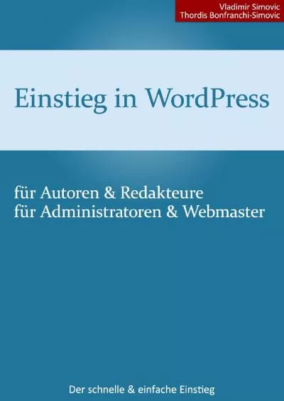 (BOOS)-Einstieg in WordPress 3.8 (German Edition)