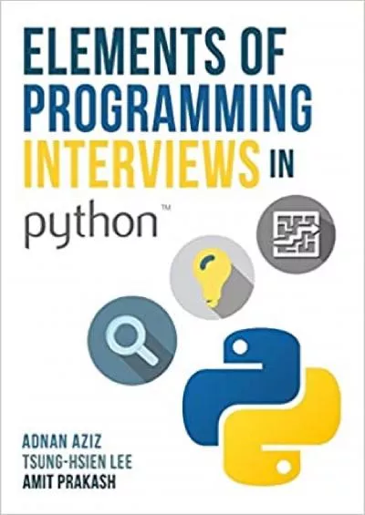 (BOOS)-Elements of Programming Interviews in Python: The Insiders\' Guide