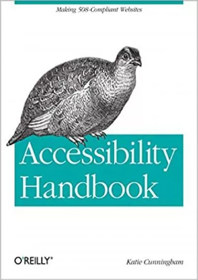 (DOWNLOAD)-Accessibility Handbook Making 508 Compliant Websites