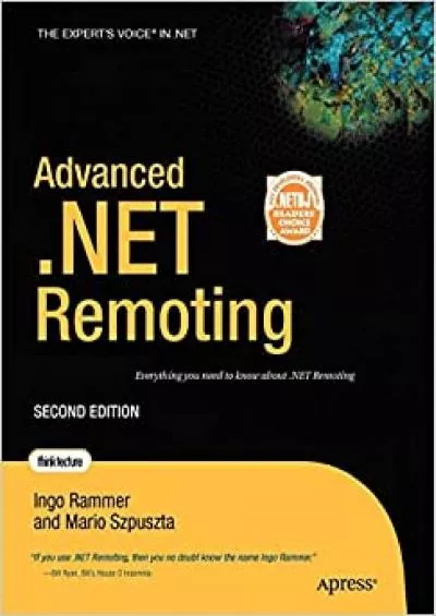 (DOWNLOAD)-Advanced NET Remoting