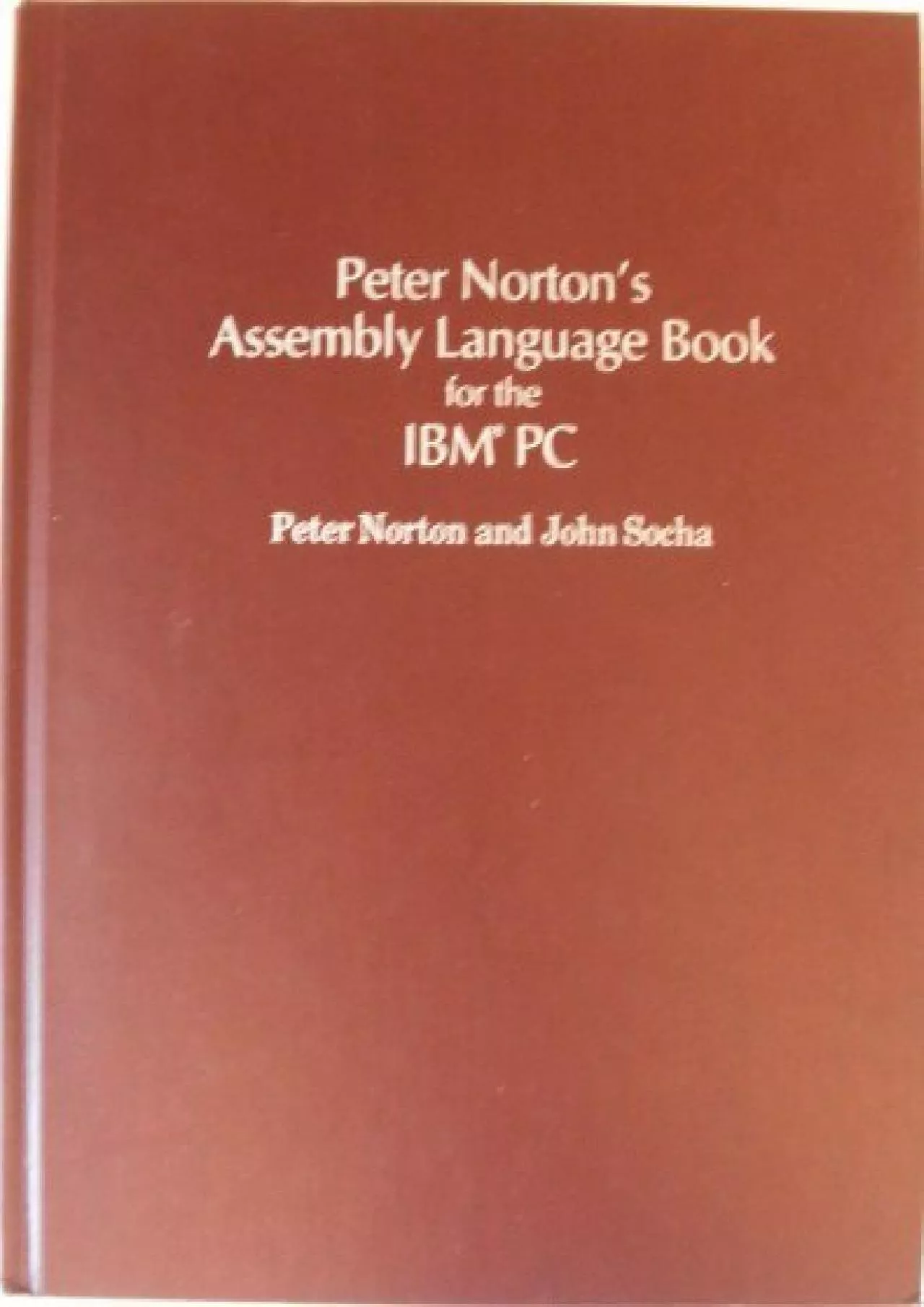 PDF-[eBOOK]-Peter Norton\'s Assembly Language Book for the IBM Pc