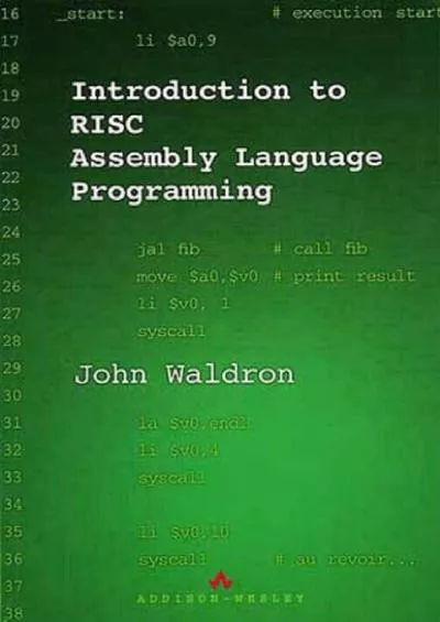 [eBOOK]-Introduction to RISC Assembly Language Programming