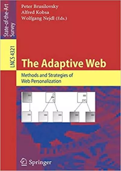 (BOOS)-The Adaptive Web Methods and Strategies of Web Personalization (Lecture Notes in Computer Science 4321)
