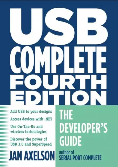(READ)-USB Complete The Developer\'s Guide (Complete Guides series)