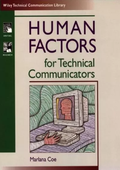 (EBOOK)-Human Factors for Technical Communicators