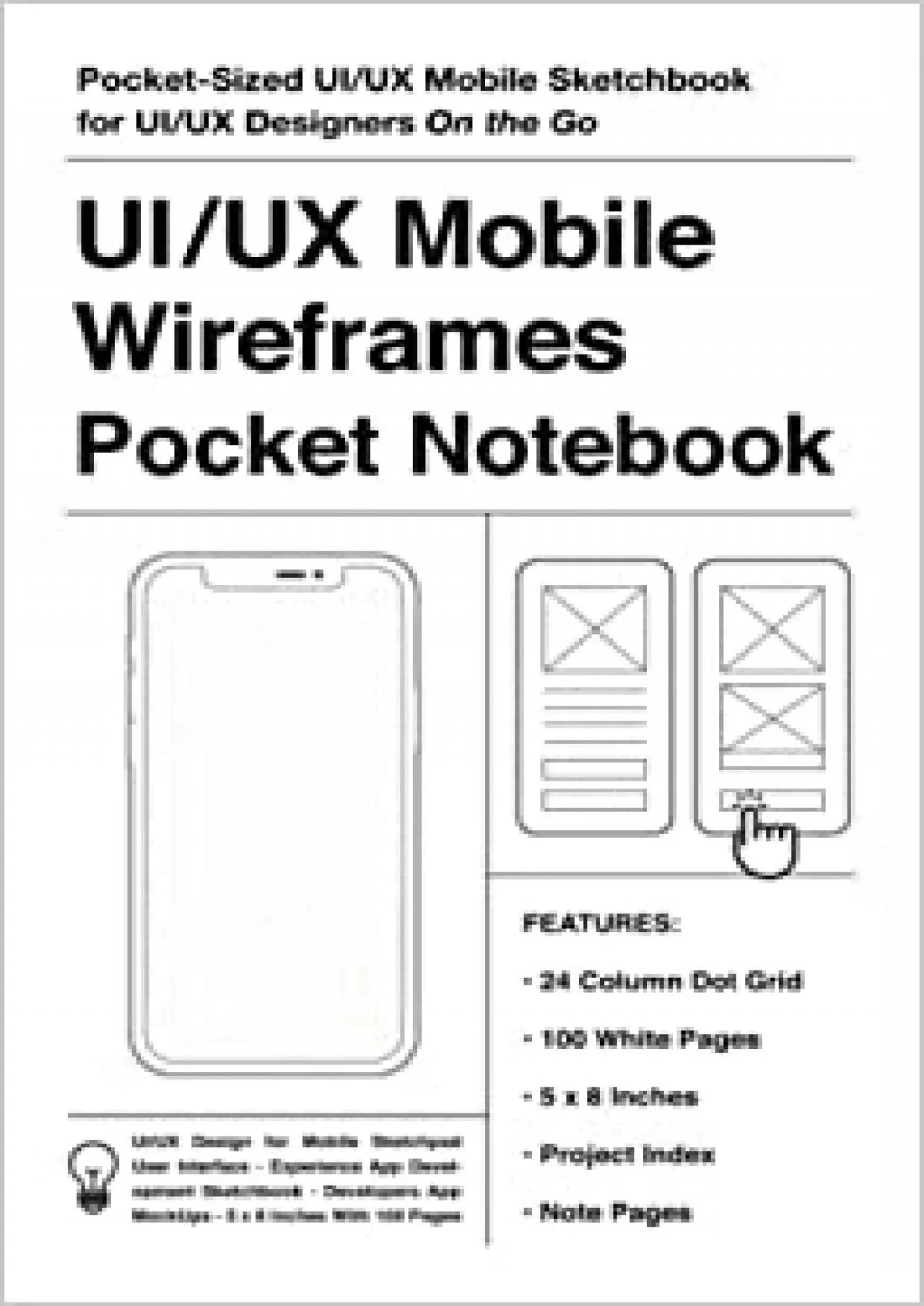 (DOWNLOAD)-UI/UX Mobile Wireframes Pocket Notebook Mobile UI/UX Pocket-Sized Sketchpad