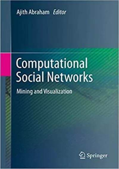 (READ)-Computational Social Networks Mining and Visualization